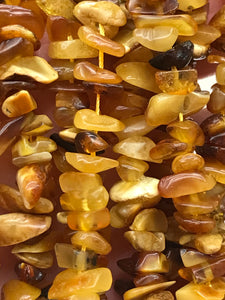 AMBER CHIPS 5-14X4-10MM
