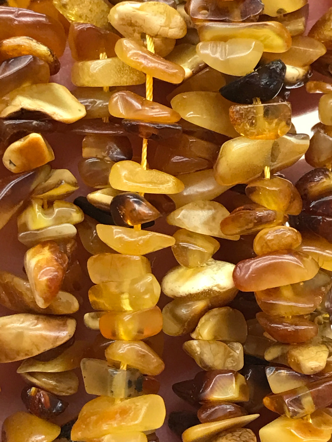 AMBER CHIPS 5-14X4-10MM
