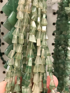 GREEN AVENTURINE TRIANGLE