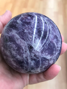 PURPLE MICA SPHERE (LEPIDOLITE)