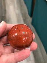 Load image into Gallery viewer, RED JASPER SPHERE
