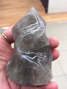 BLUE ROSE QUARTZ FLAME