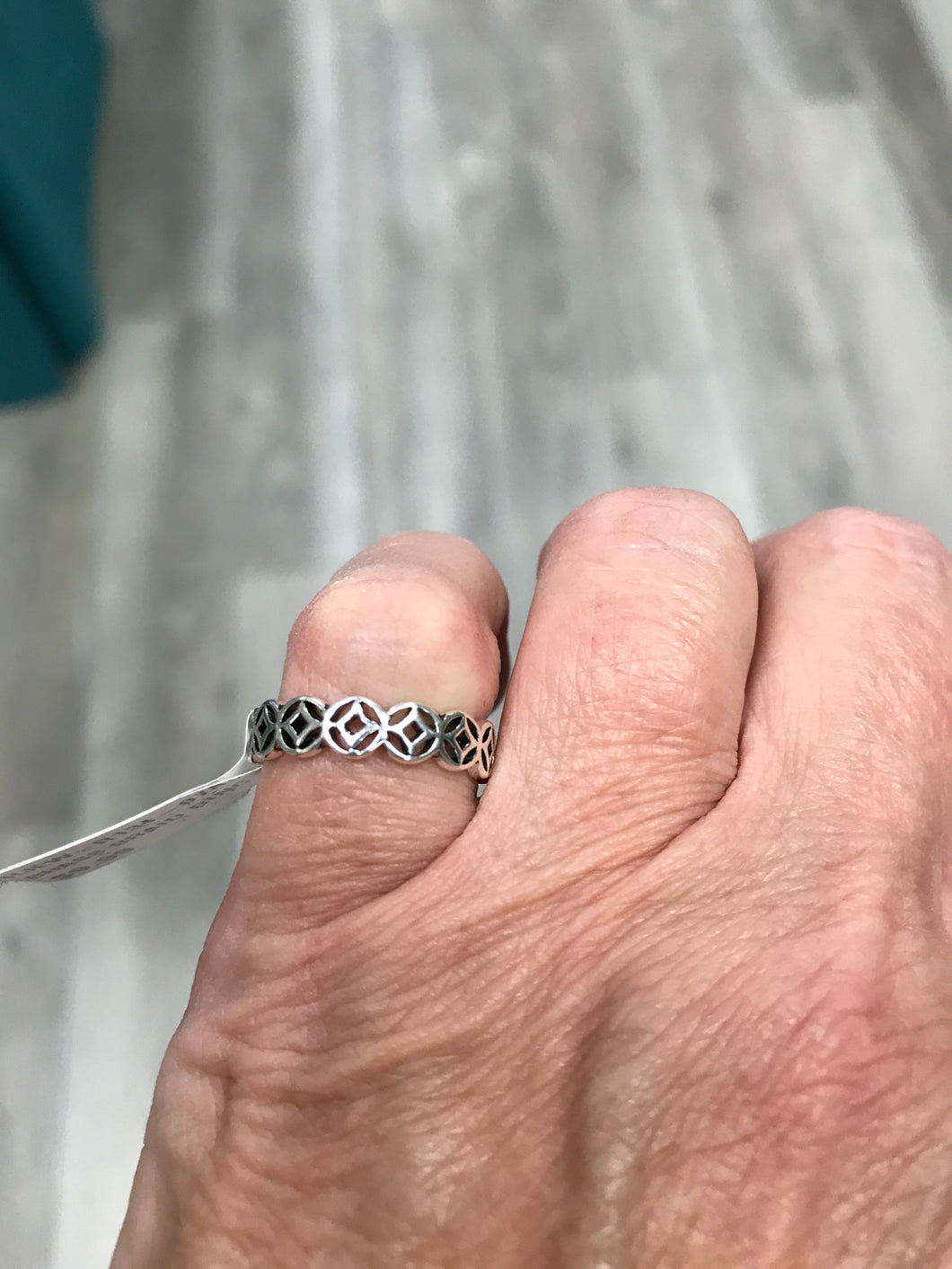 BRASS BRAID RING