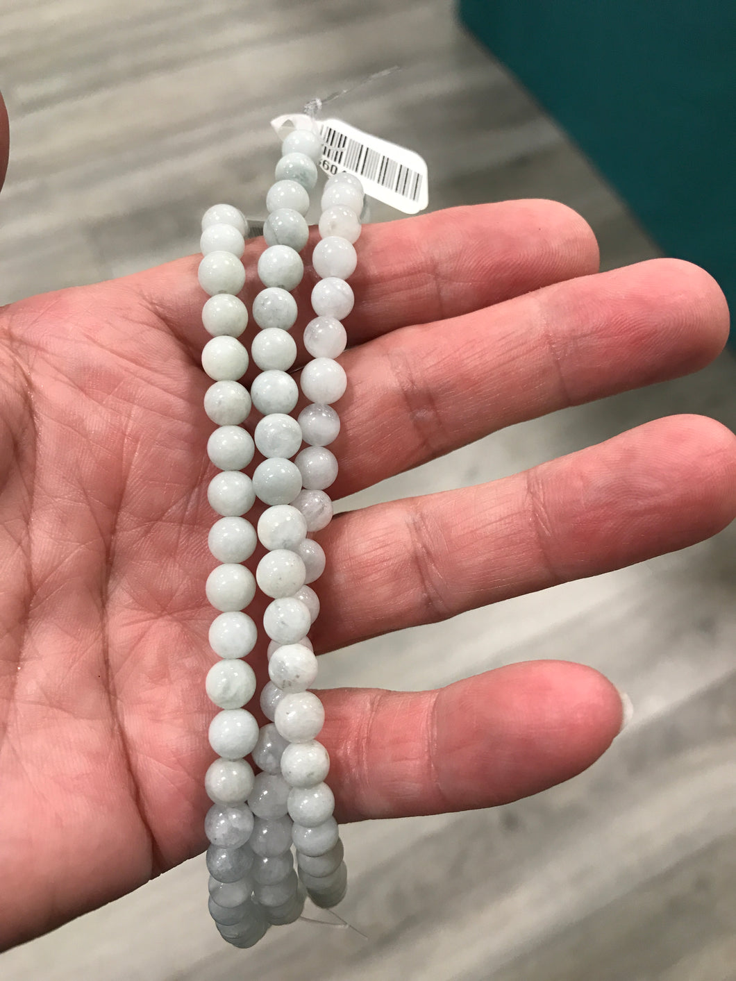 AQUAMARINE BEAD 6MM