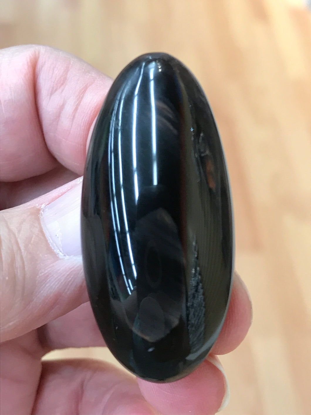 FIRE OBSIDIAN CABOCHON