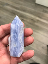 Load image into Gallery viewer, BLUE LACE AGATE POINT
