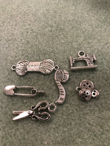 SEWING/KNITTING CHARM SET