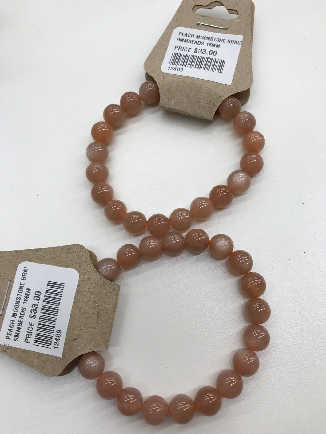 PEACH MOONSTONE BRACELET