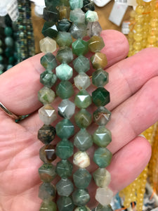 CHRYSOPRASE FACETED POLYGON