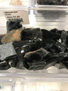 OBSIDIAN RAW BLACK