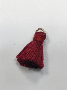NYLON TASSEL DARK RED