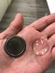 CABOCHON WITH CABOCHON SETTING