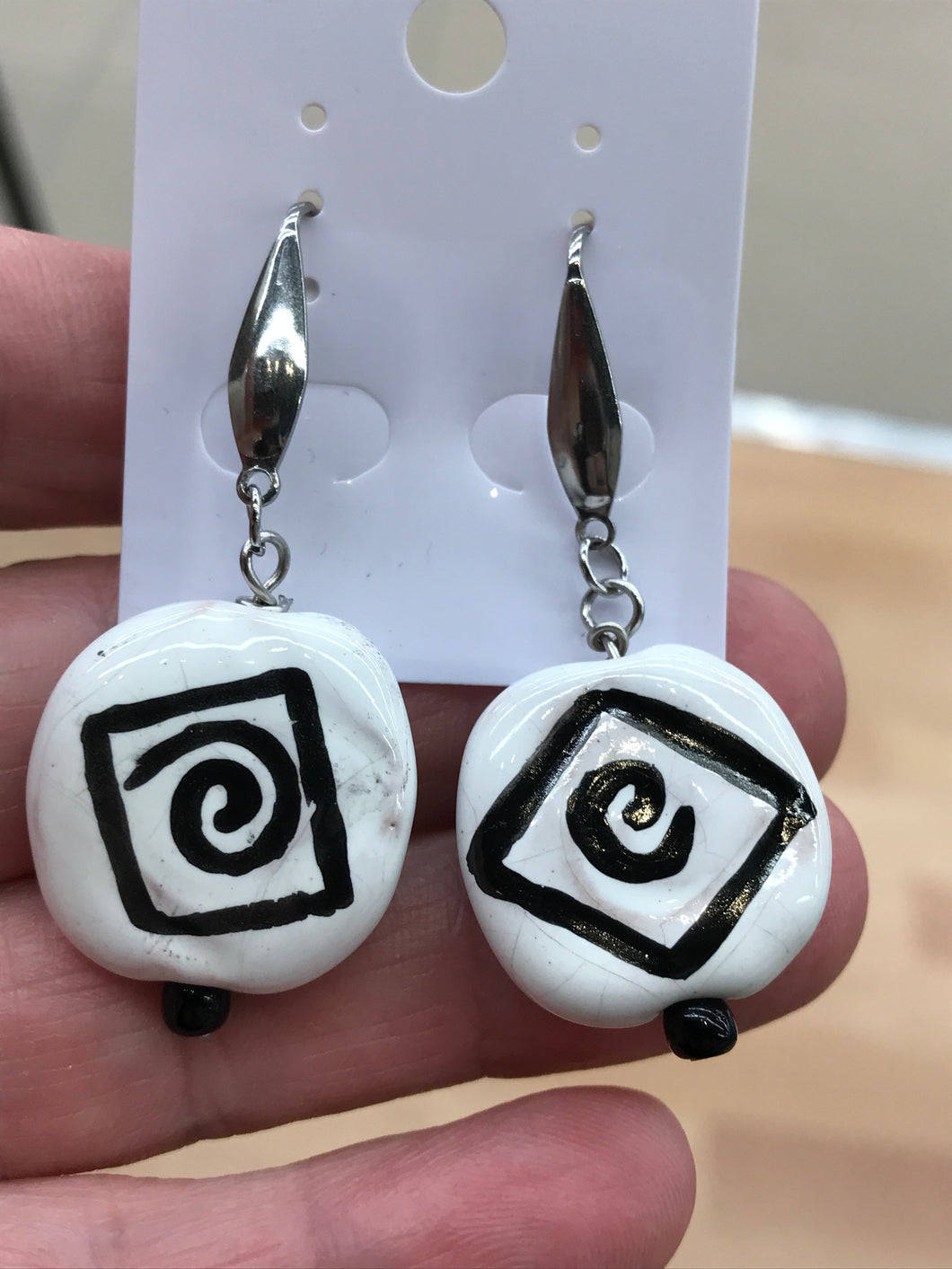 KAZURI BEAD EARRINGS