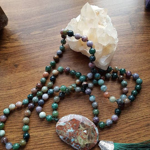 Indian Agate Mala