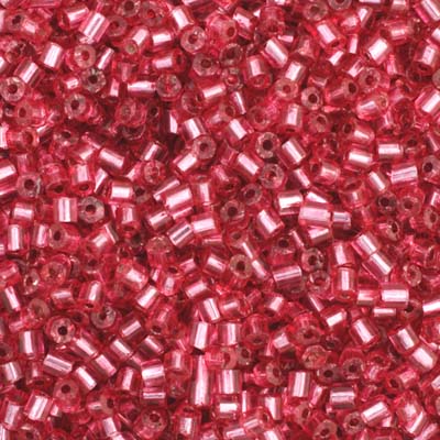 CZ SEED BEAD 2CUT 10/0 22G S/L RED