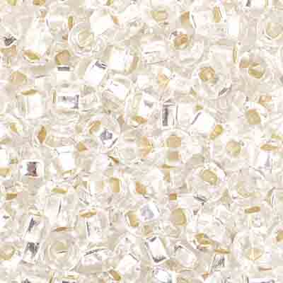 CZECH SEED BEAD 6/0 S/L CRYSTAL