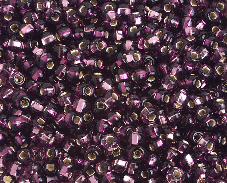 CZECH SEED BEAD 6/0 S/L LILAC